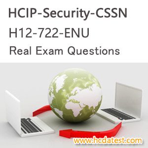 H12-722-ENU HCIP-Security-CSSN